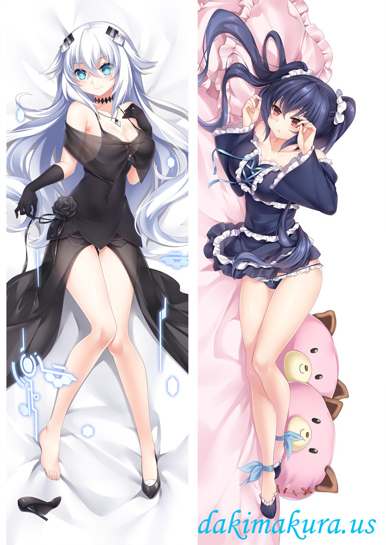 Noire - Hyperdimension Neptunia Dakimakura 3d japanese anime pillow